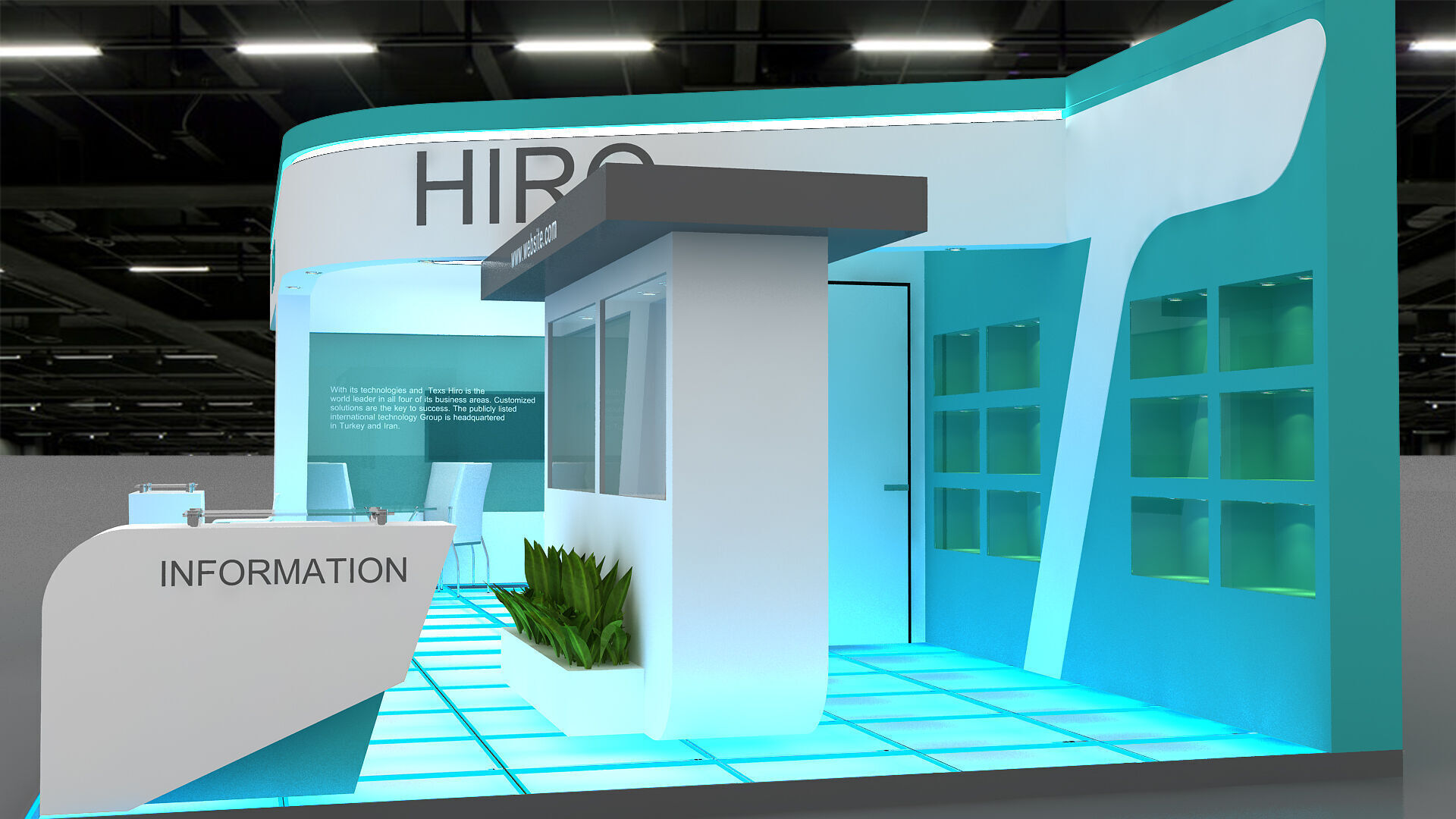 3D Model exhibition 3D model_4