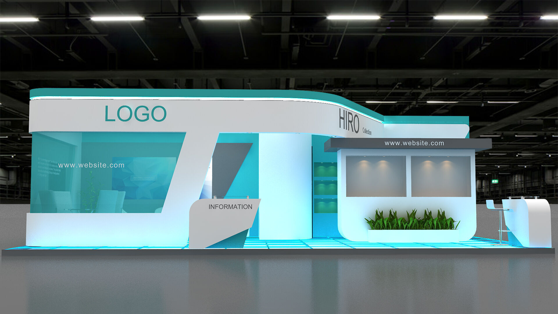 3D Model exhibition 3D model_3