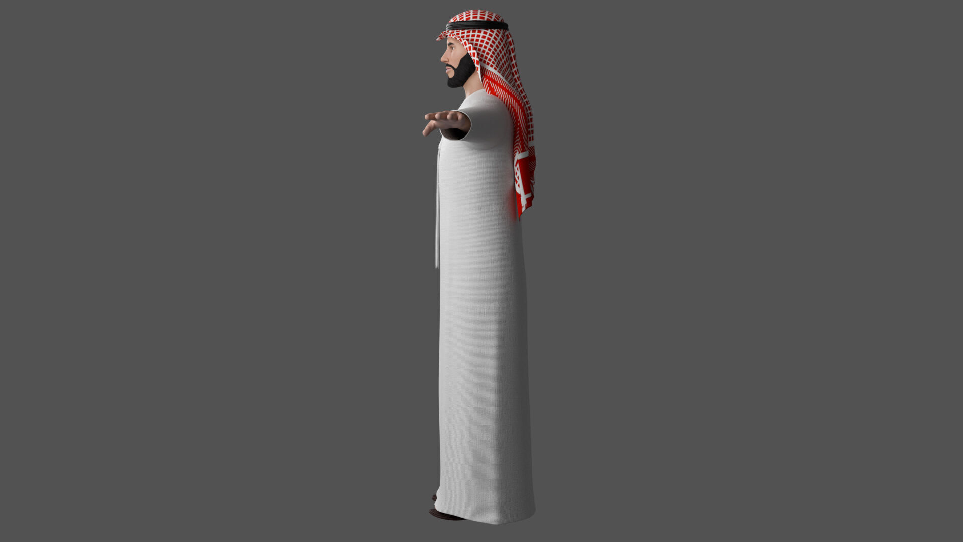 arab man characters man people 3D model_2