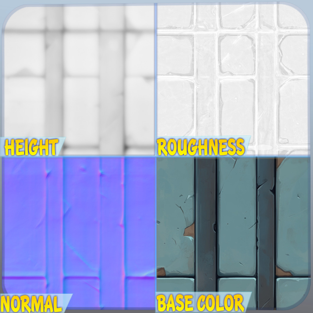 Stylized Floor Seamless Texture Texture_1