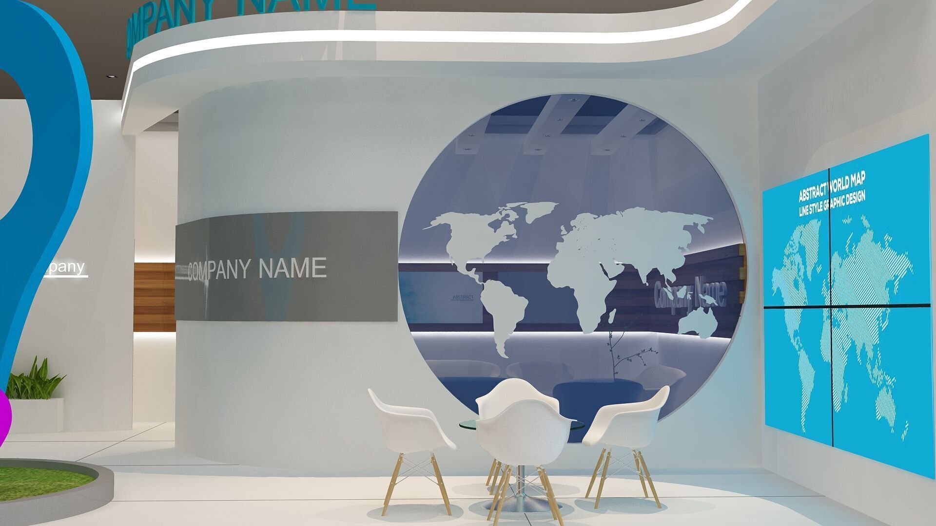 3D Exhibition 3D model_3