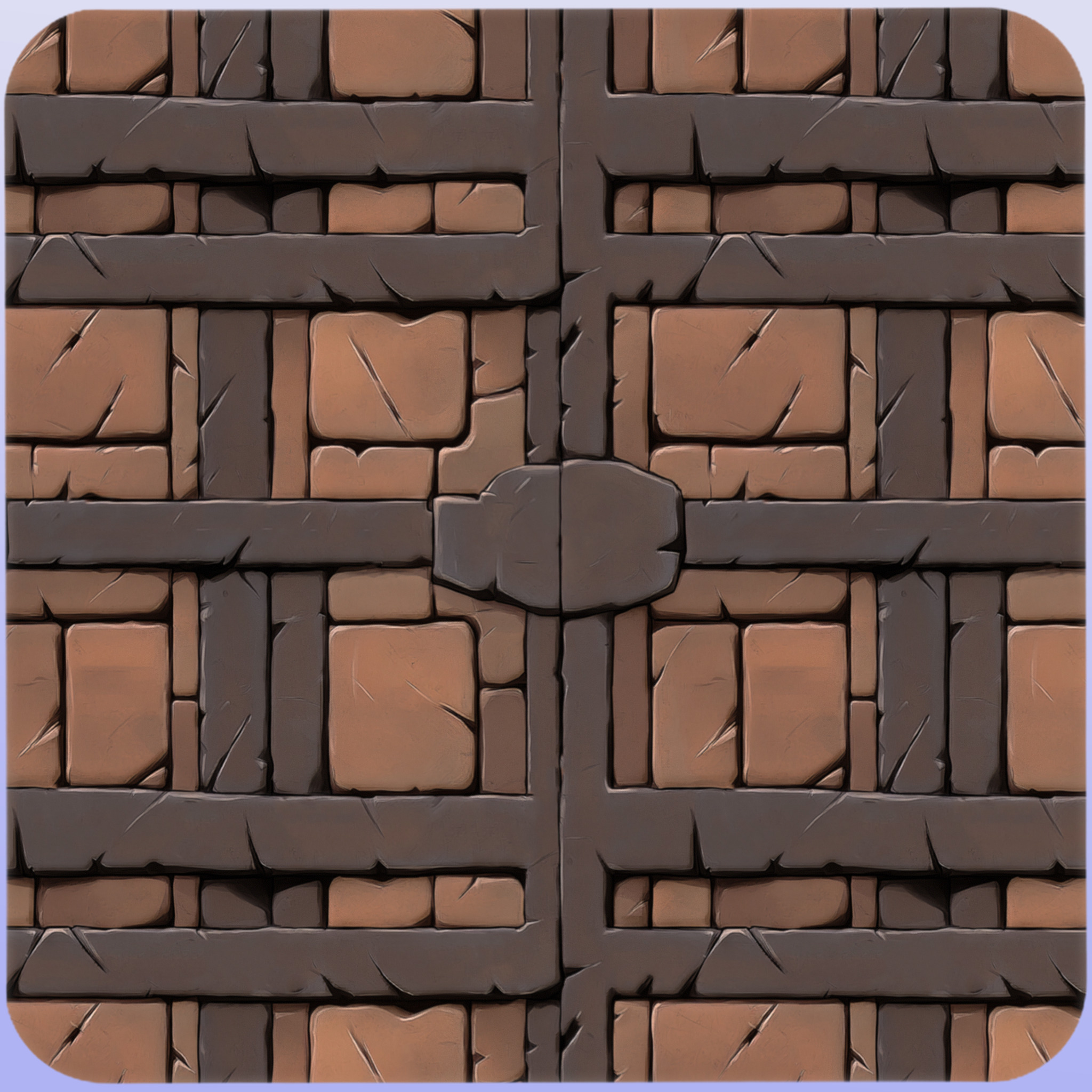 Stylized Floor Seamless Texture Texture_2
