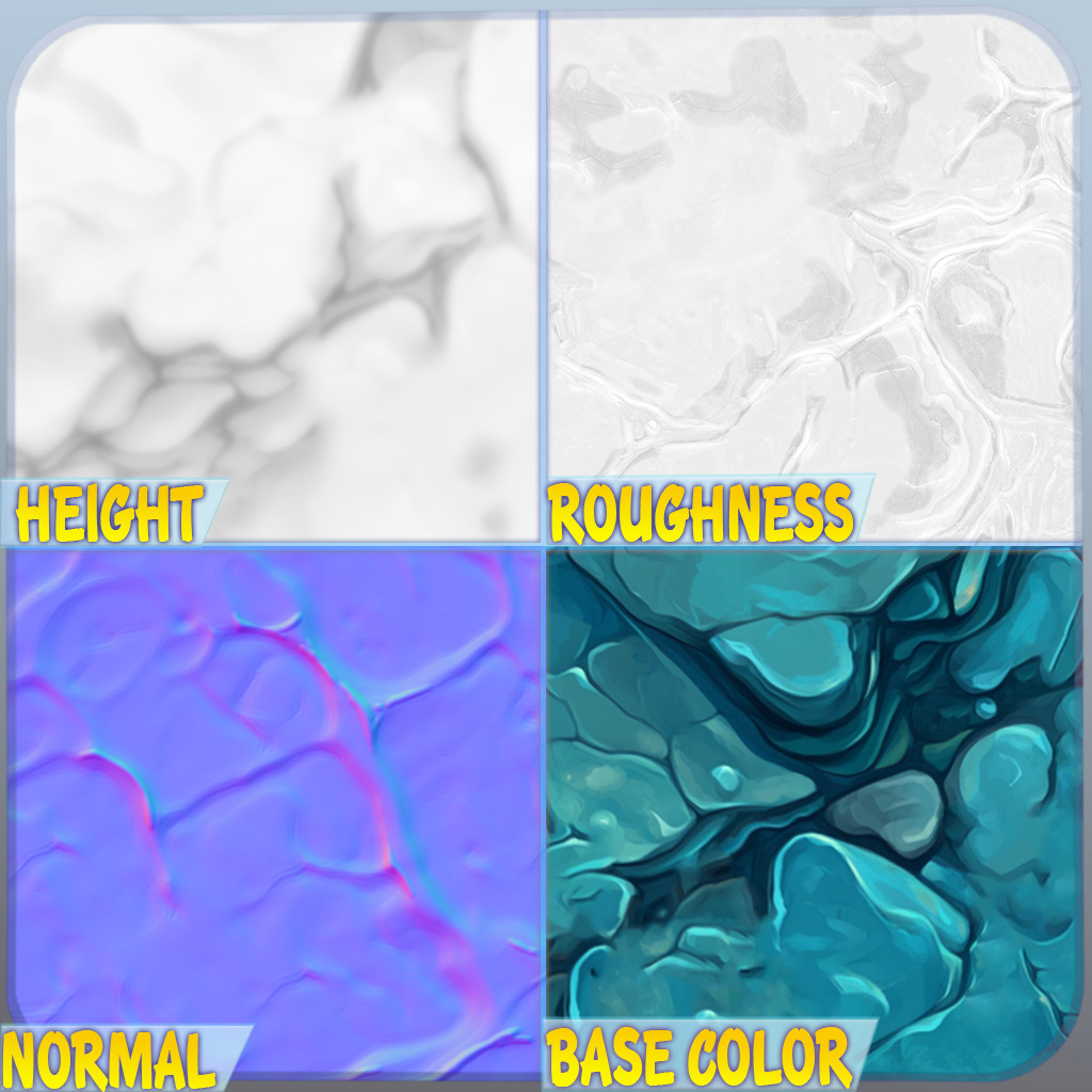 Stylized Floor Seamless Texture Texture_1