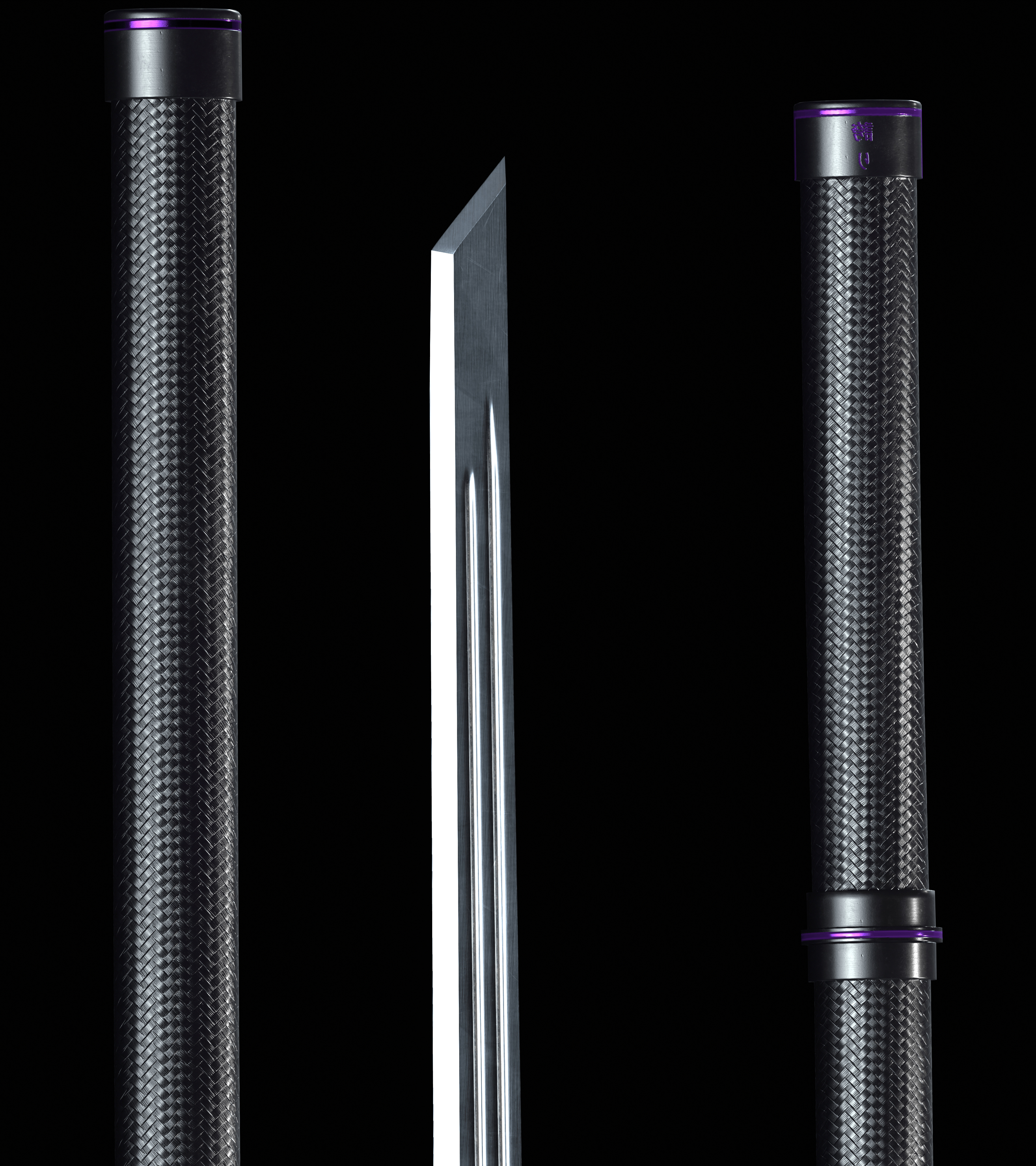 Pride Ninjato Sword Low-poly 3D model_15