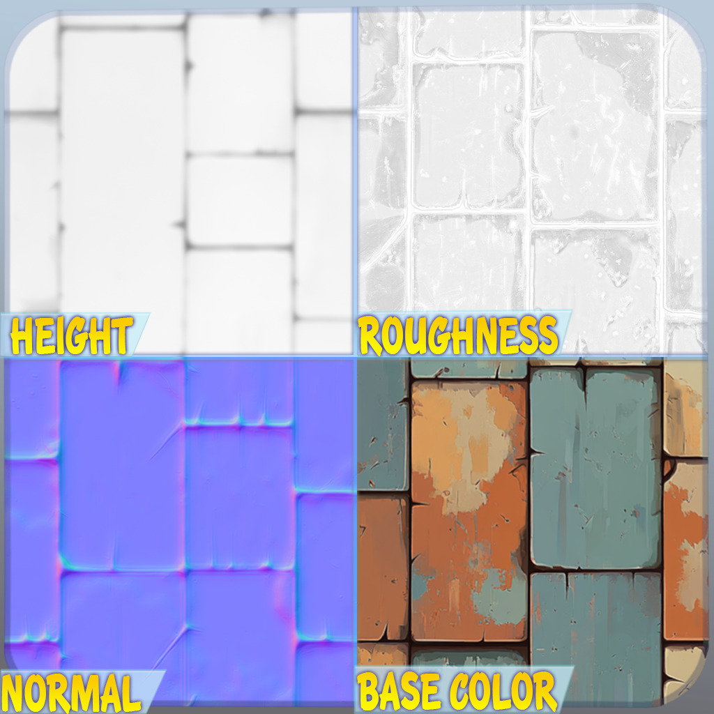 Stylized Floor Seamless Texture Texture_1