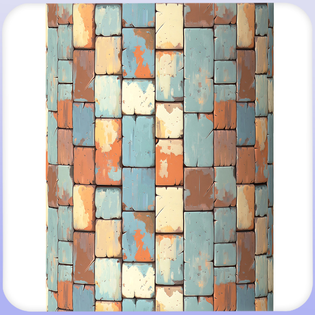 Stylized Floor Seamless Texture Texture_3