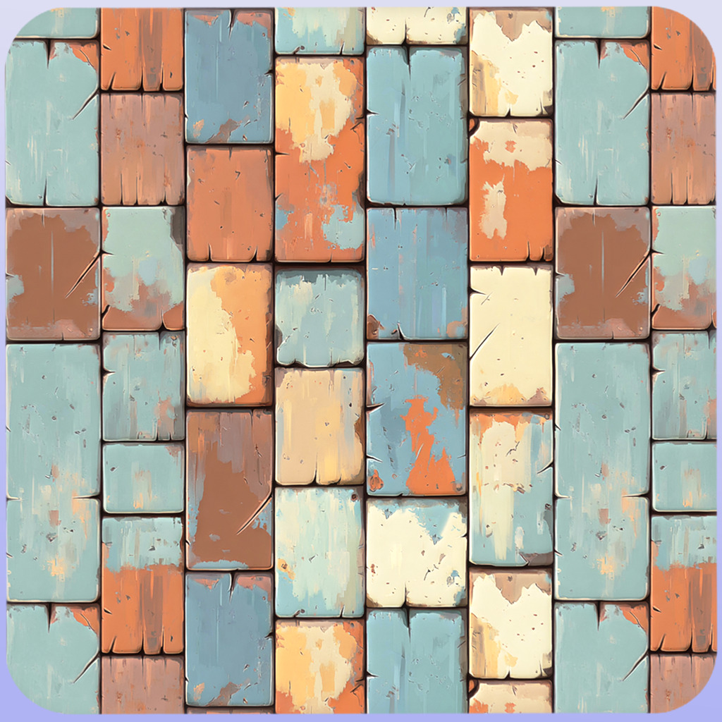 Stylized Floor Seamless Texture Texture_5