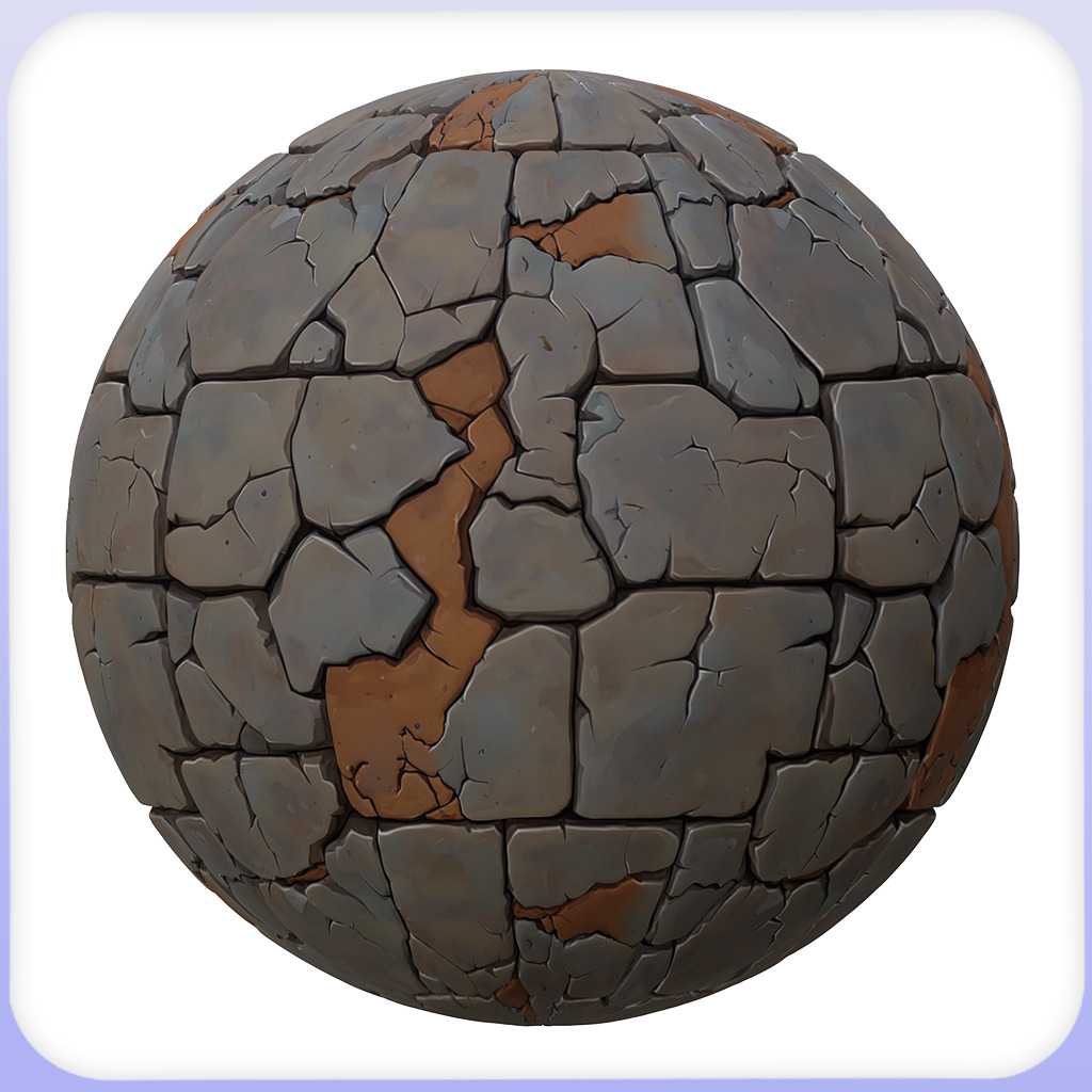 Stylized Floor Seamless Texture Texture_3