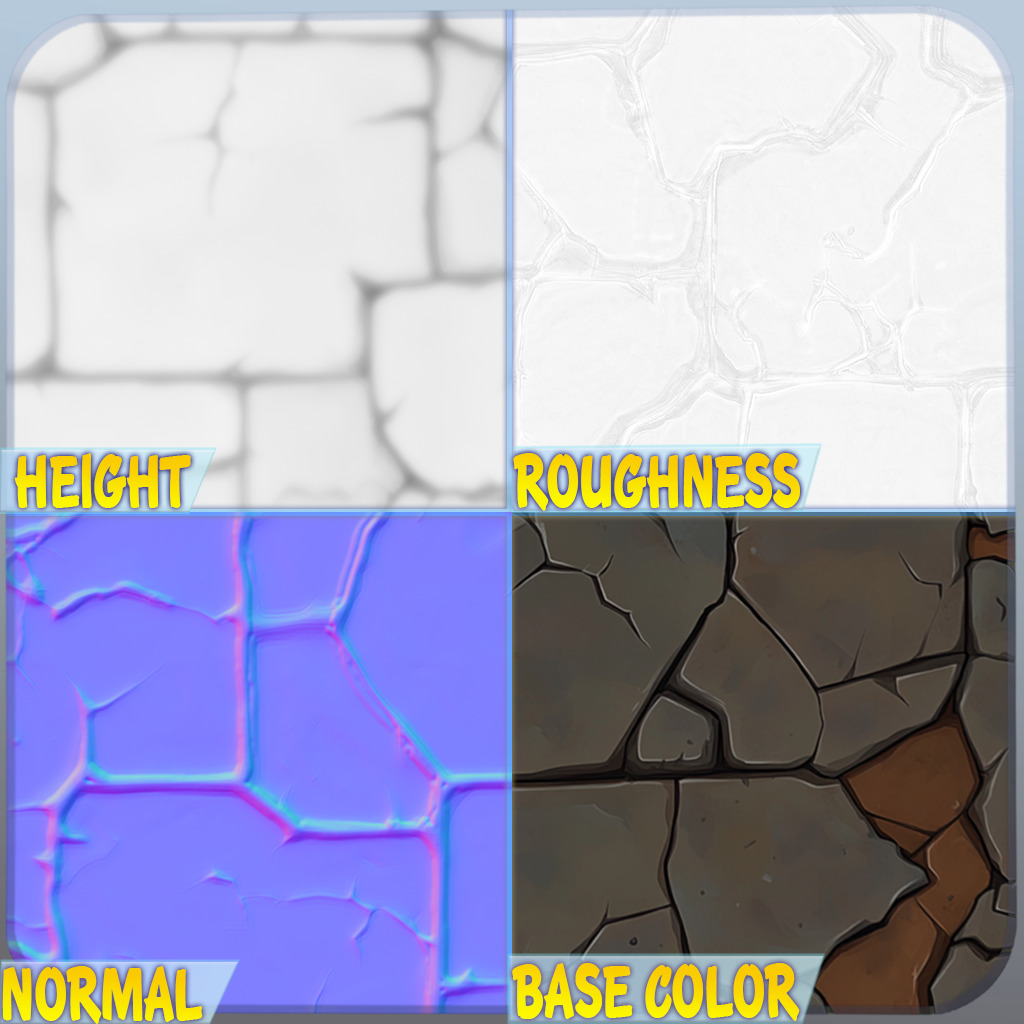 Stylized Floor Seamless Texture Texture_1