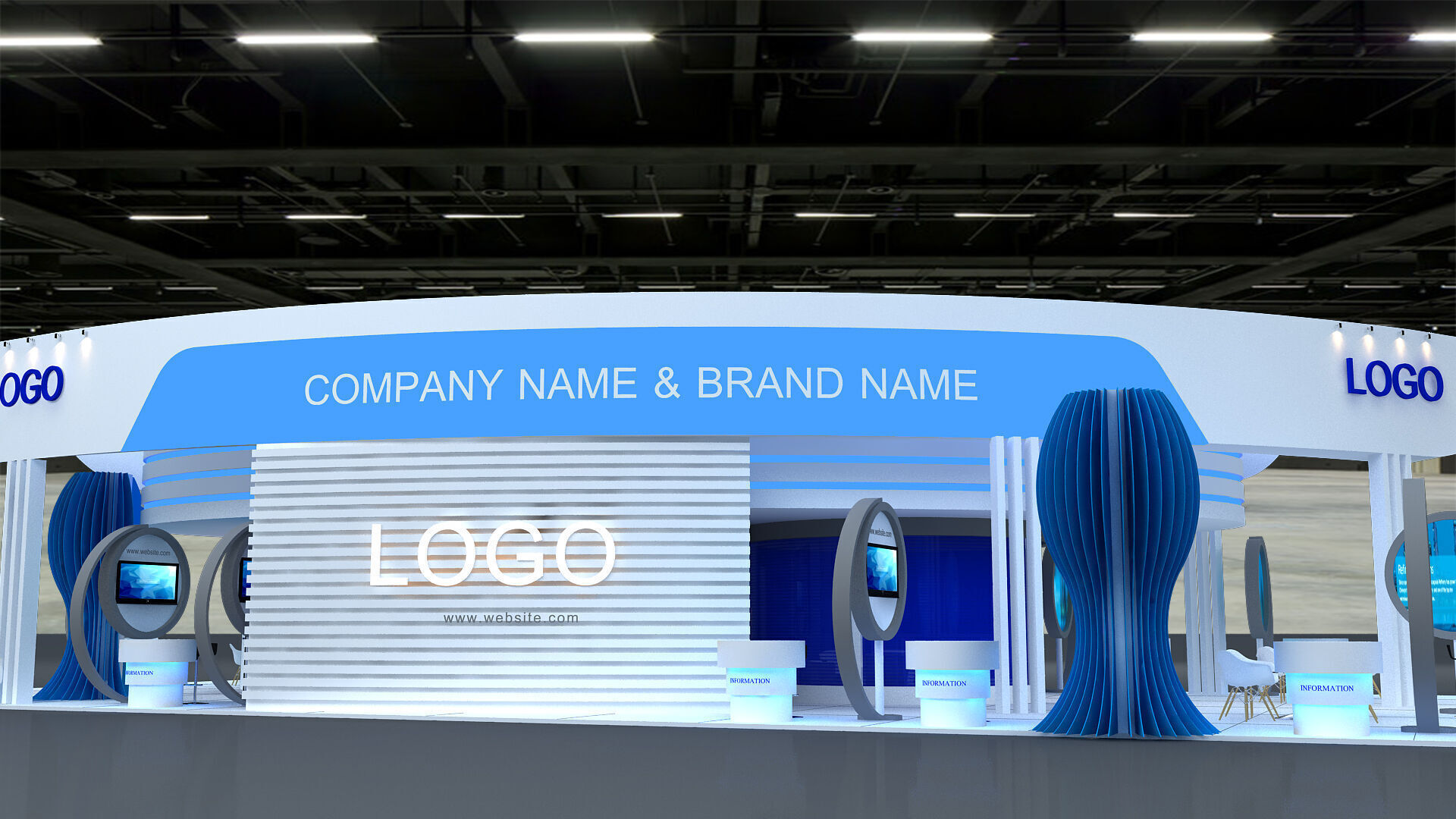 3D Exhibition 3D model_3