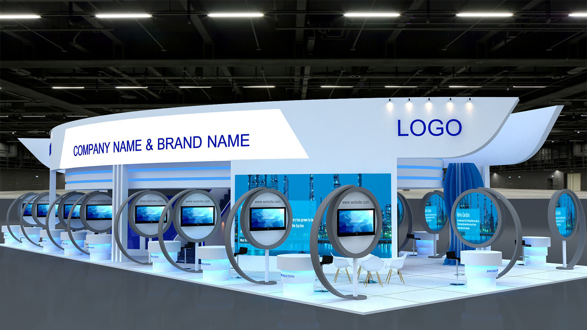 3D Exhibition 3D model_5