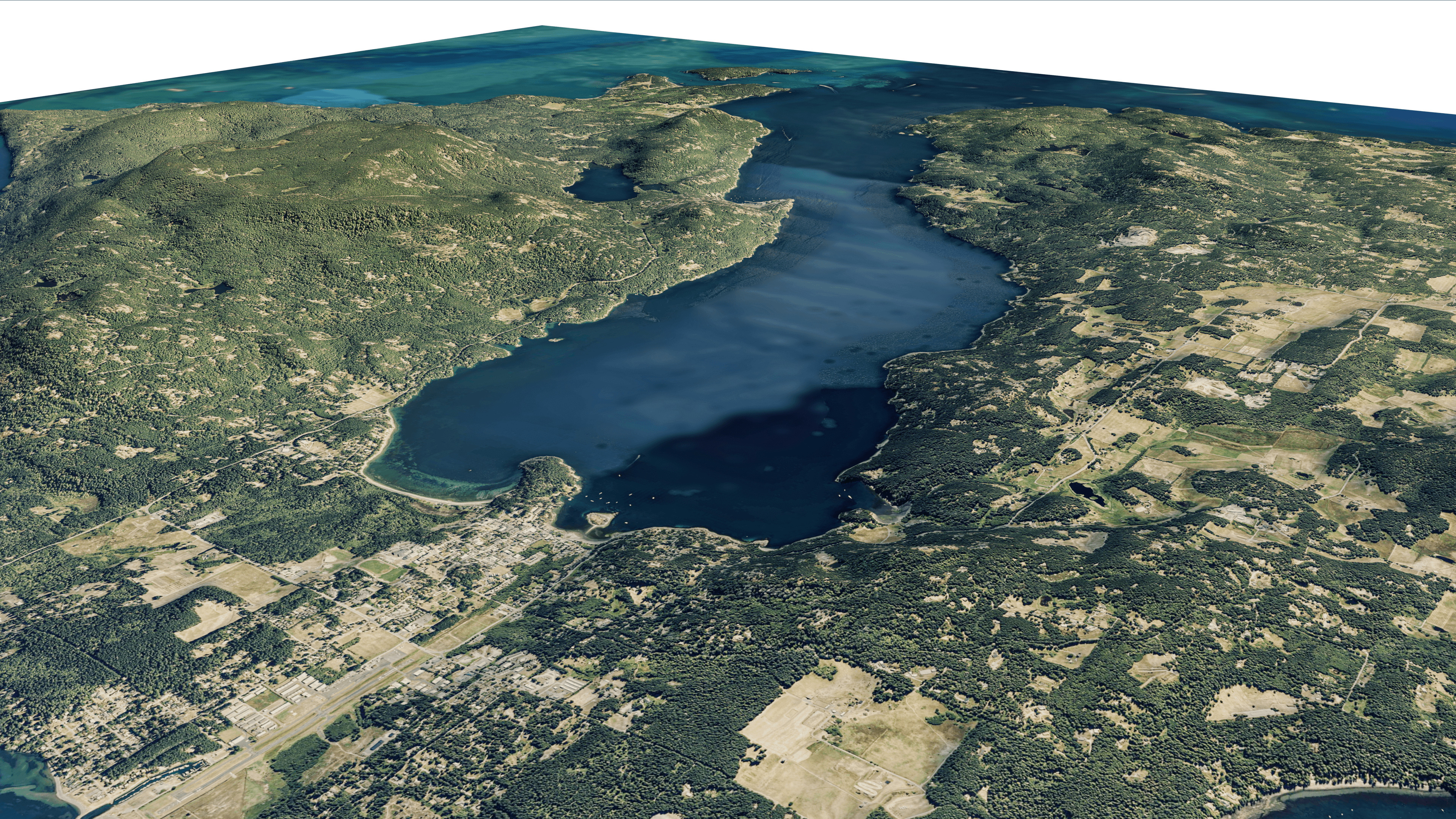Orcas island 3d model terrain 3D model_8