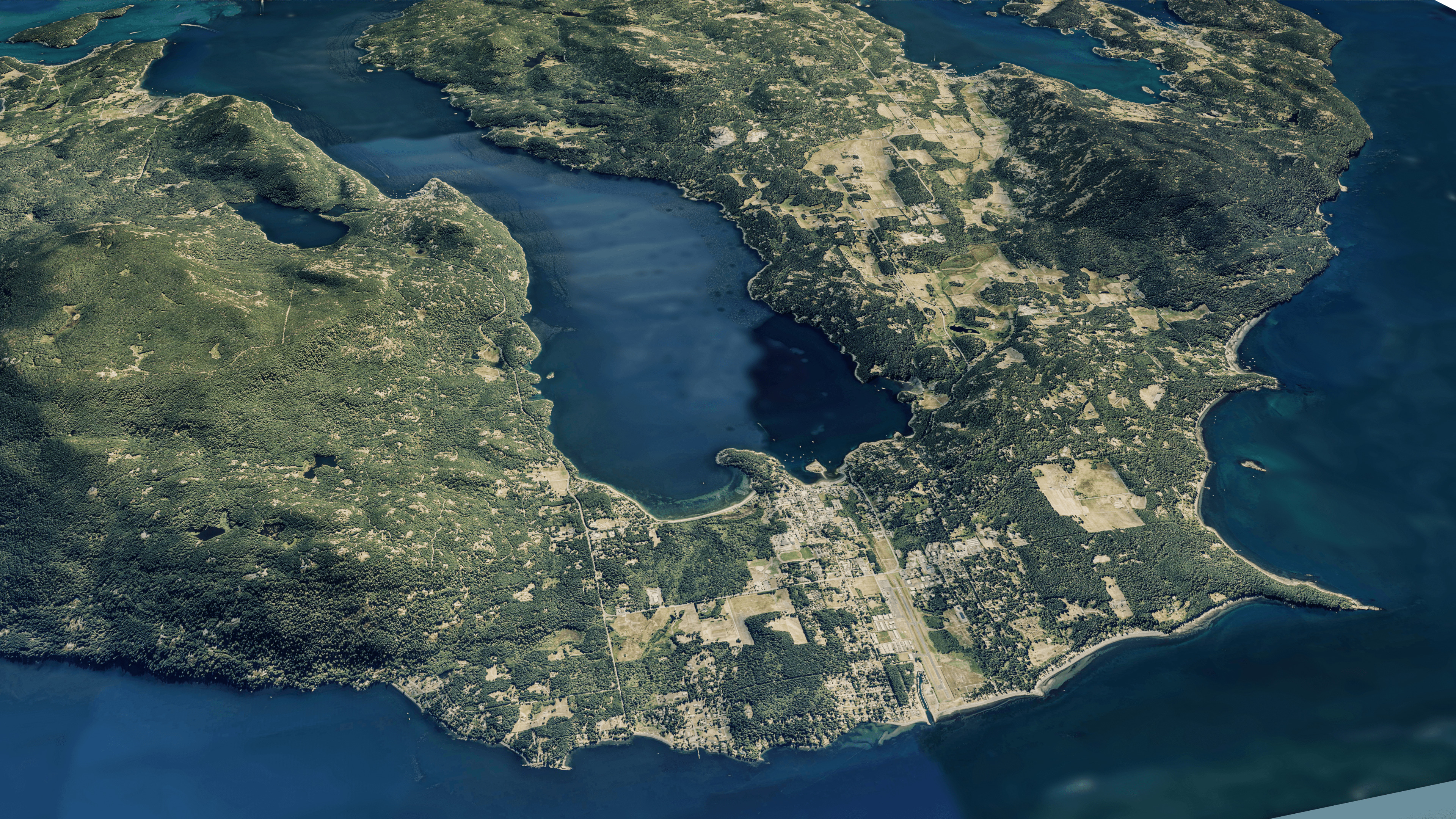 Orcas island 3d model terrain 3D model_3