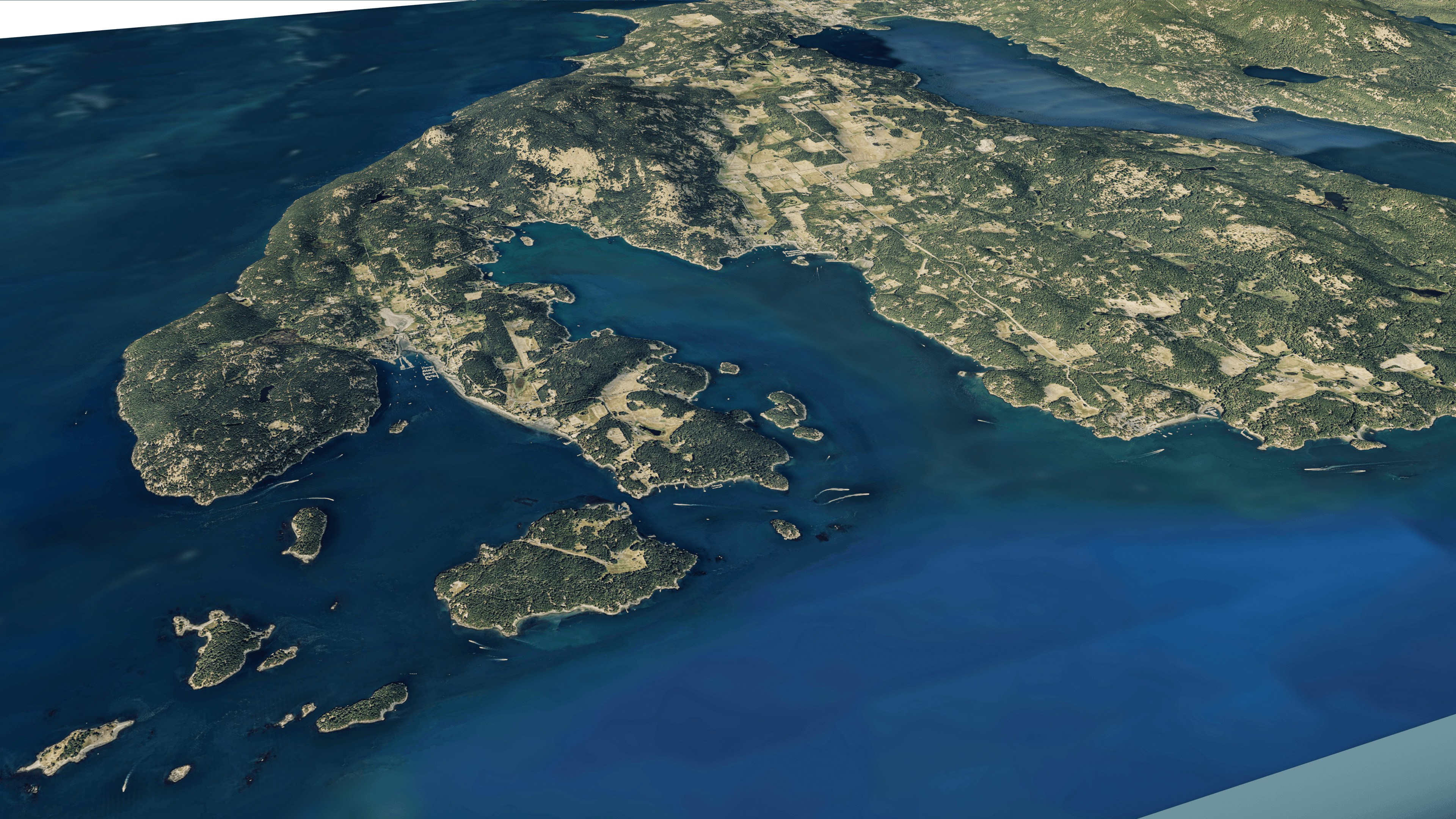 Orcas island 3d model terrain 3D model_6