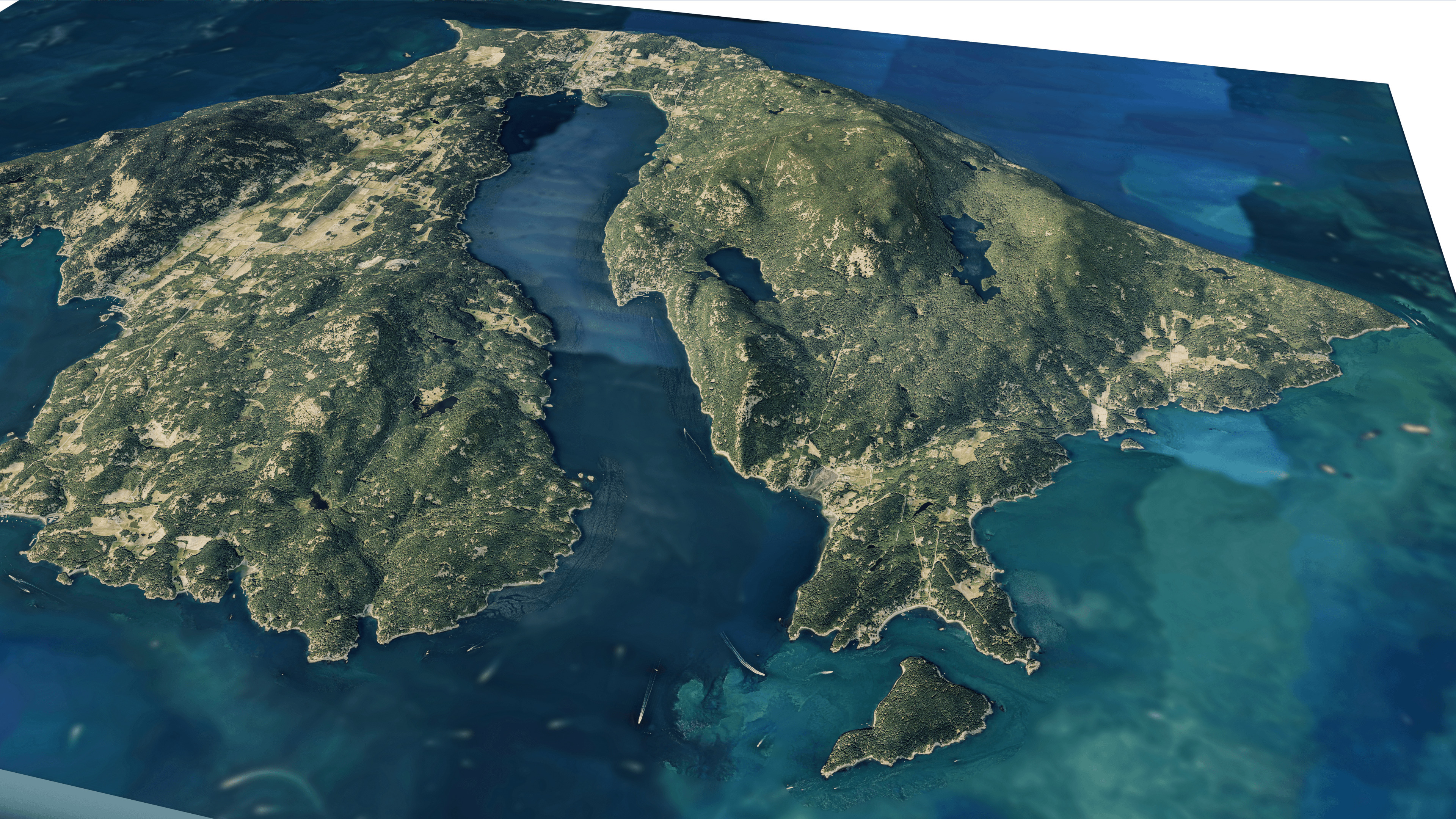 Orcas island 3d model terrain 3D model_13
