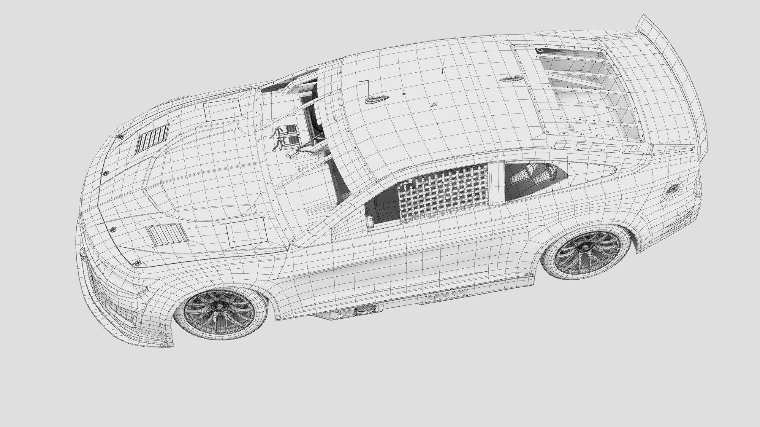Chevrolet Camaro Nascar RedBull Van Gisbergen 2025 3D model_20