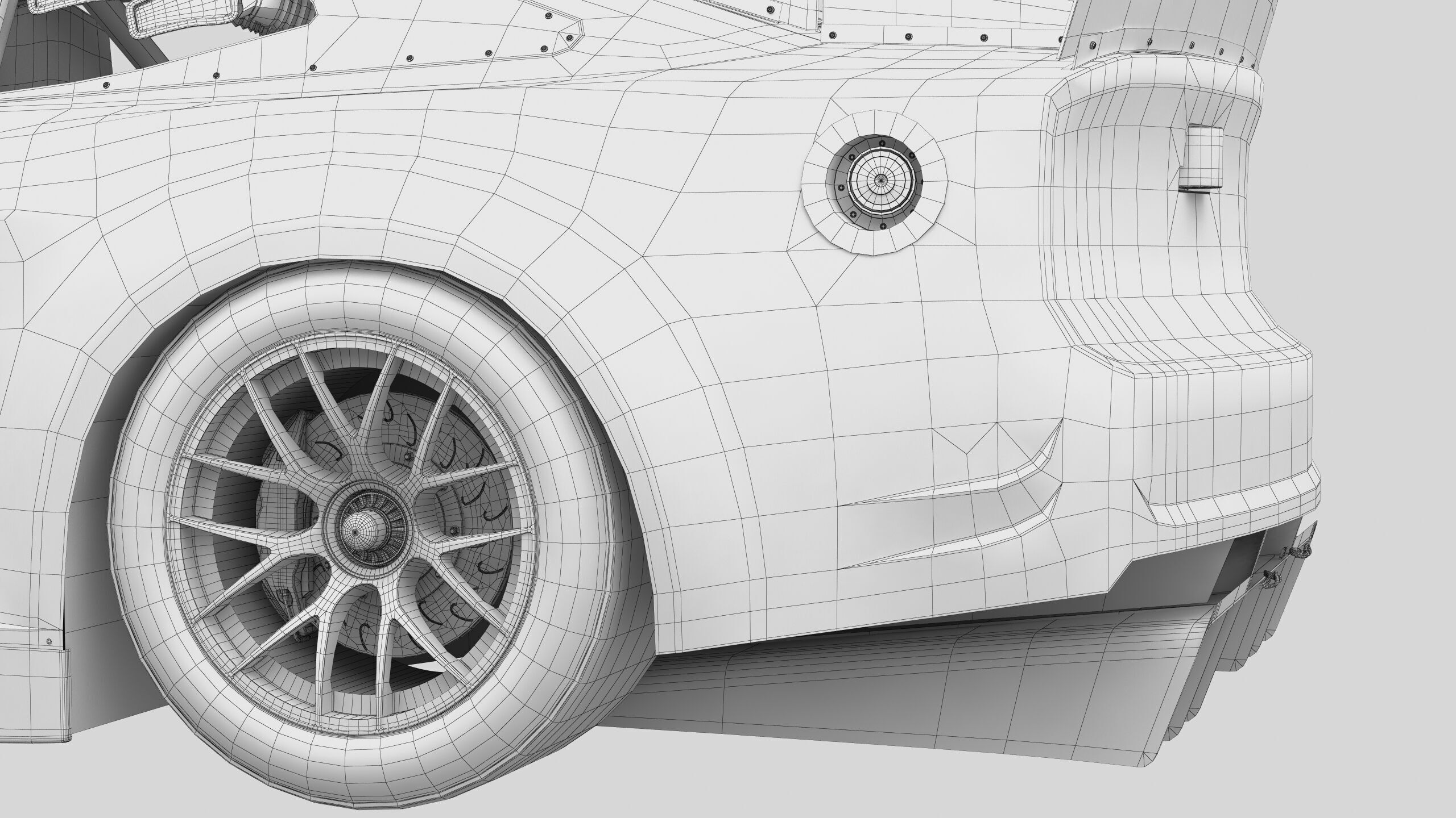 Chevrolet Camaro Nascar RedBull Van Gisbergen 2025 3D model_24