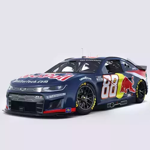Chevrolet Camaro Nascar RedBull Van Gisbergen 2025 3D model