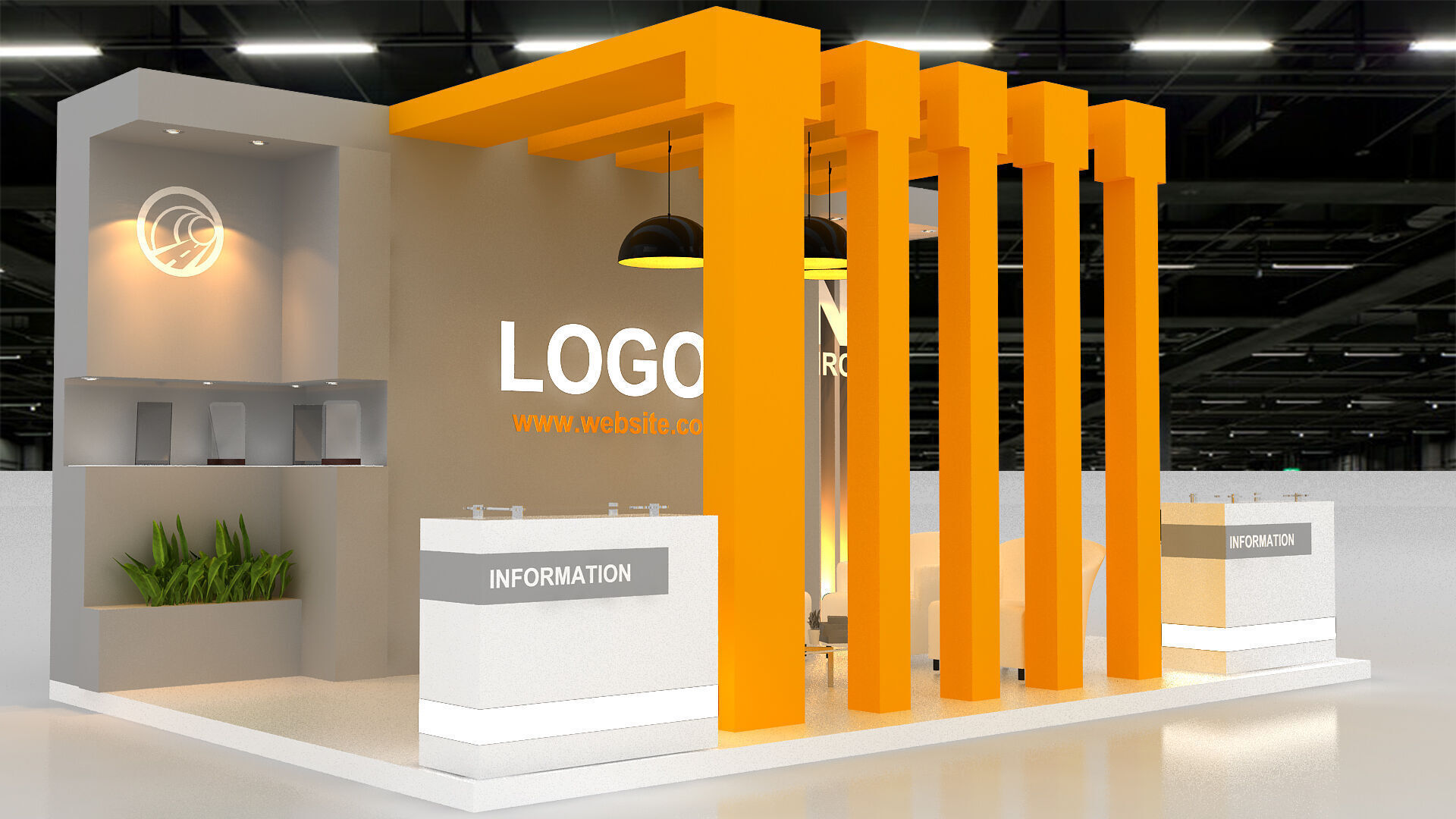 3d Exhibition 3D model_1