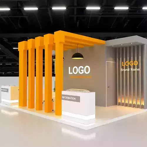 3d Exhibition 3D model