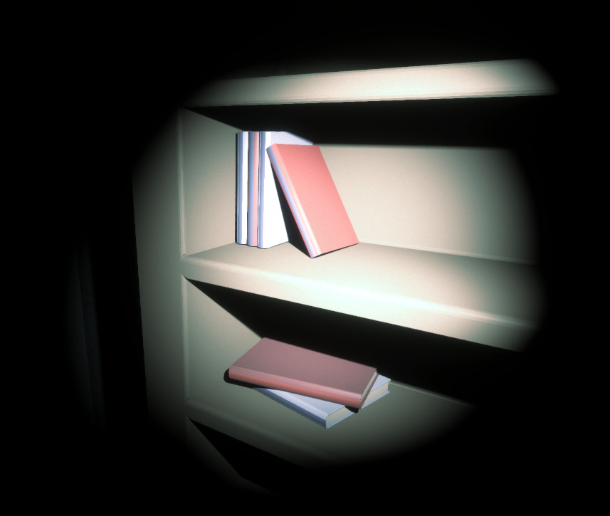 Book with pages for bookshelf Low-poly 3D model_14