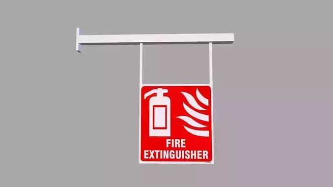 fire Extinguisher Sticker