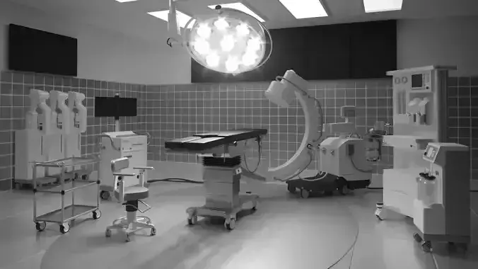 3D Surgery Room 3D model