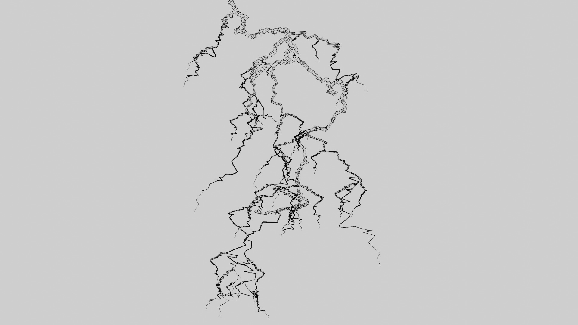 Realistic Lightning 3D model_5