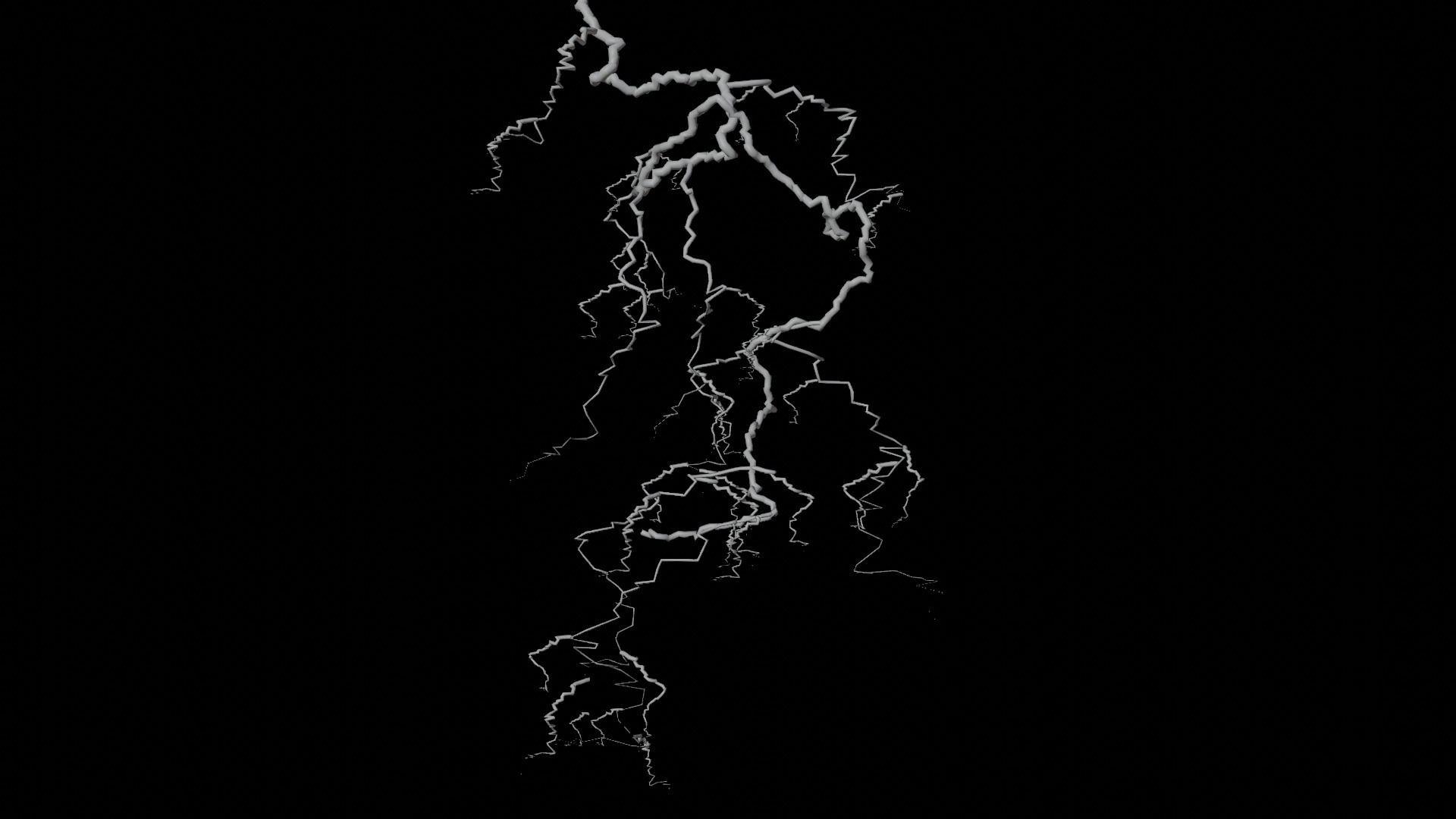 Realistic Lightning 3D model_4