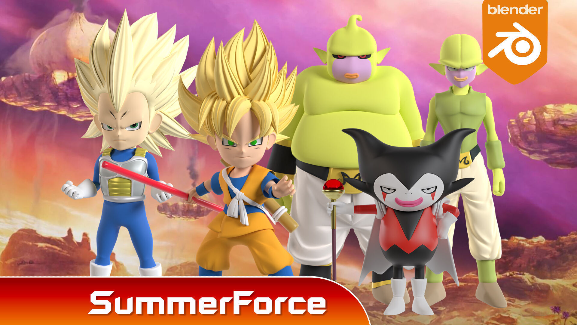 Tamagami Number Three - Dragonball Daima 3D model_5