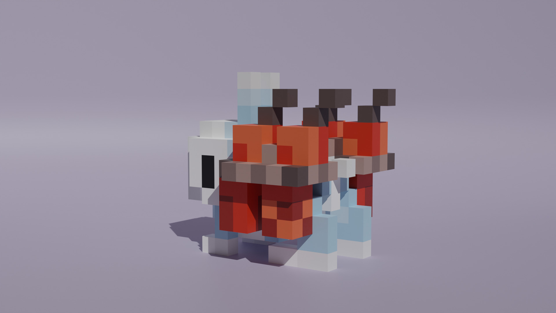 Voxel Terraria Bunny Dynamite Add-on 3D print model_2