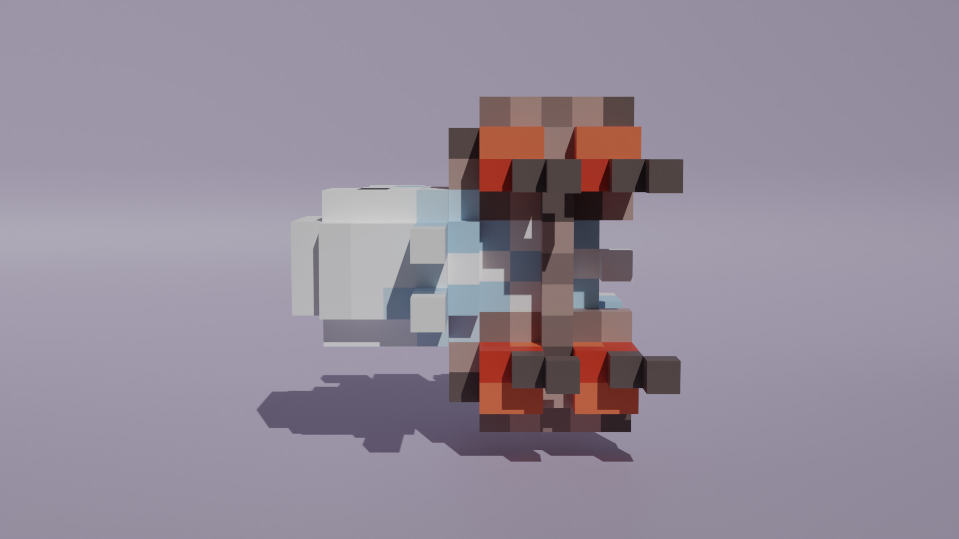 Voxel Terraria Bunny Dynamite Add-on 3D print model_4