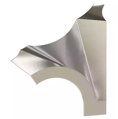 Premium Car Fender 3D print model