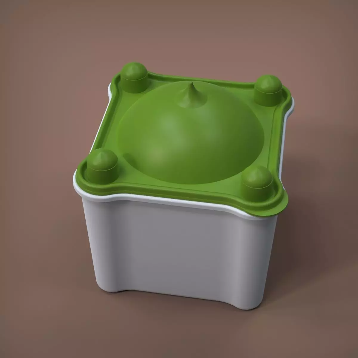 Dome Jar 3D print model_0