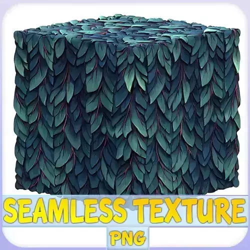 Stylized Foliage Seamless Texture