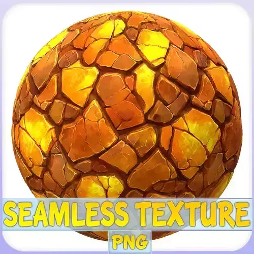 Stylized Gold Seamless Texture