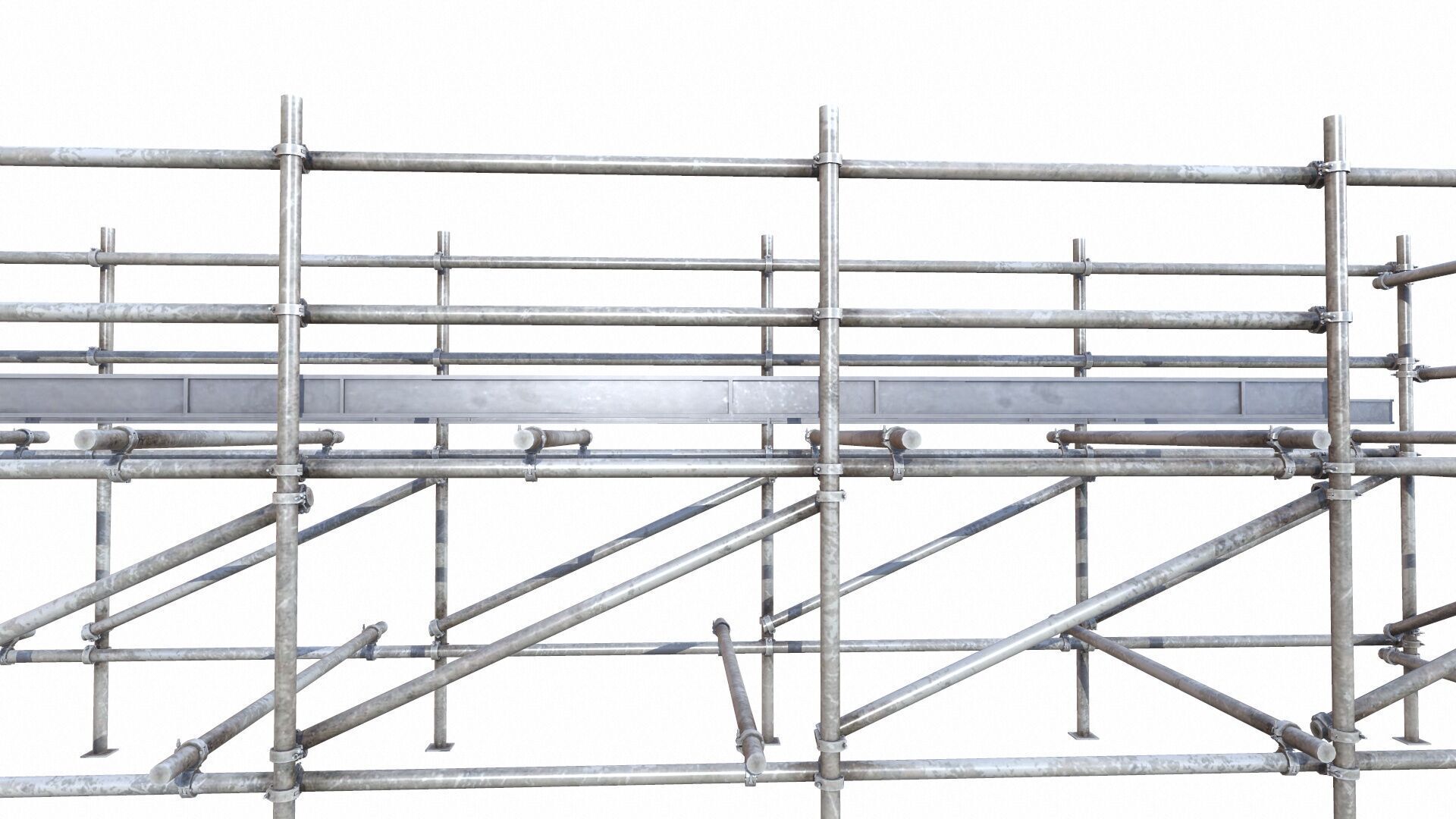 Scaffolding Low-poly 3D model_6