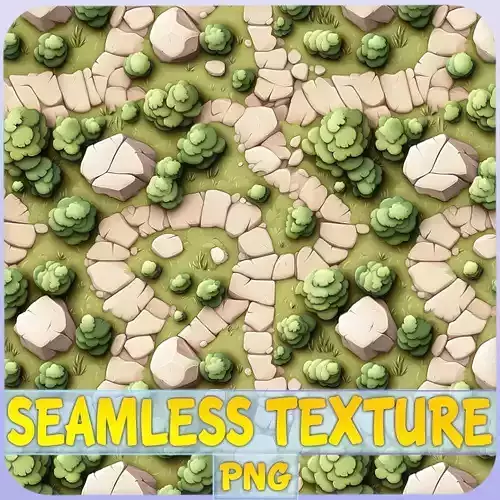 Stylized Ground Seamless Texture