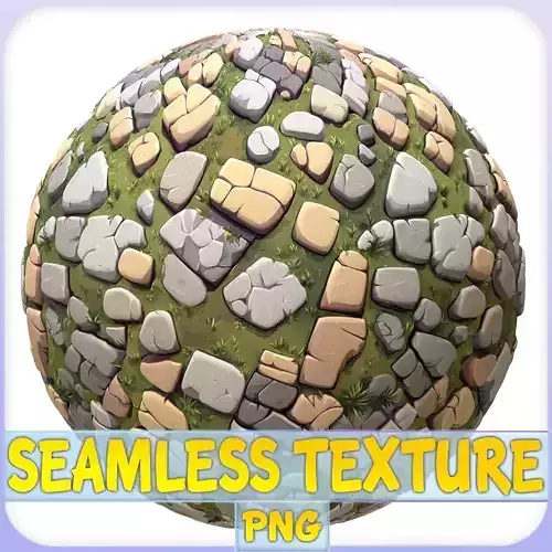  Stylized Ground Seamless Texture