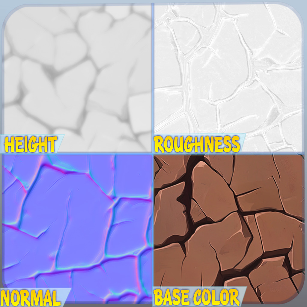 Stylized Ground Seamless Texture Texture_1