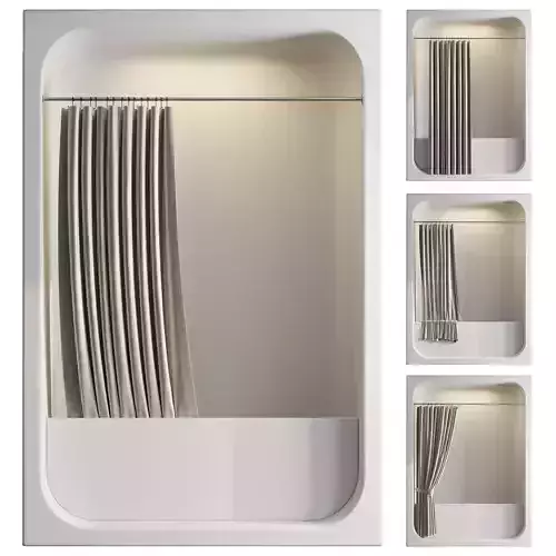 shower curtains set 001