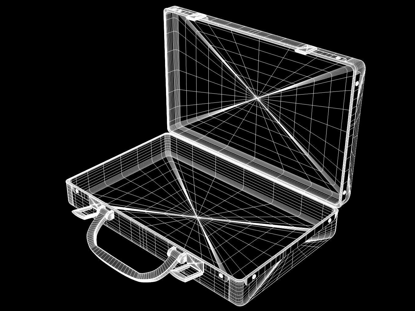 attache case 3D model_12