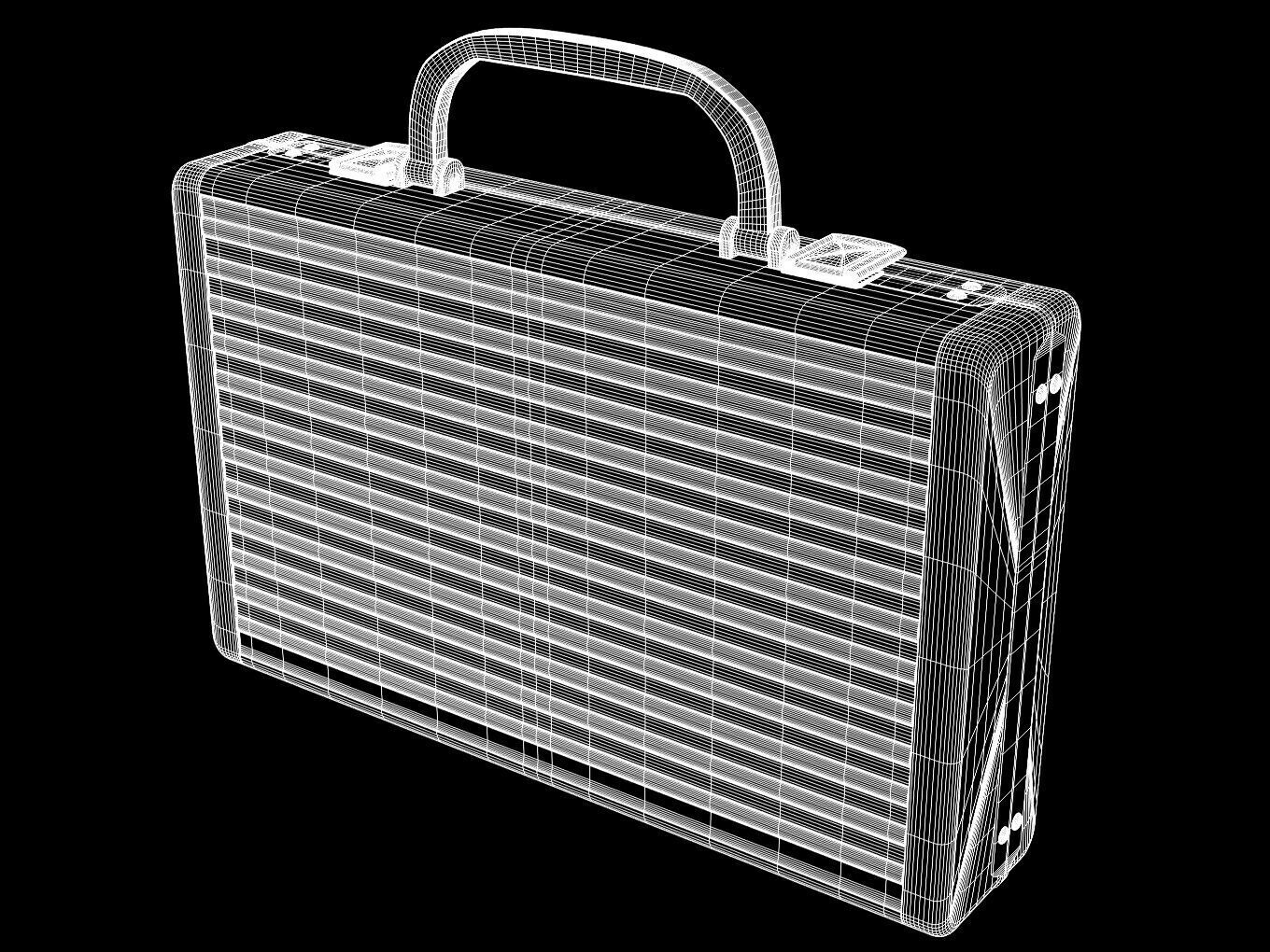 attache case 3D model_11