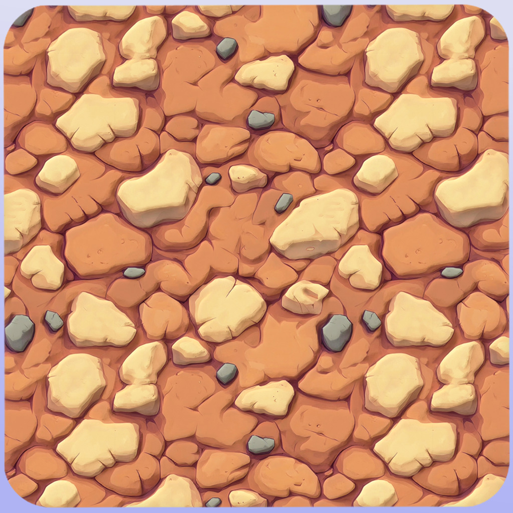 Stylized Ground Seamless Texture Texture_4