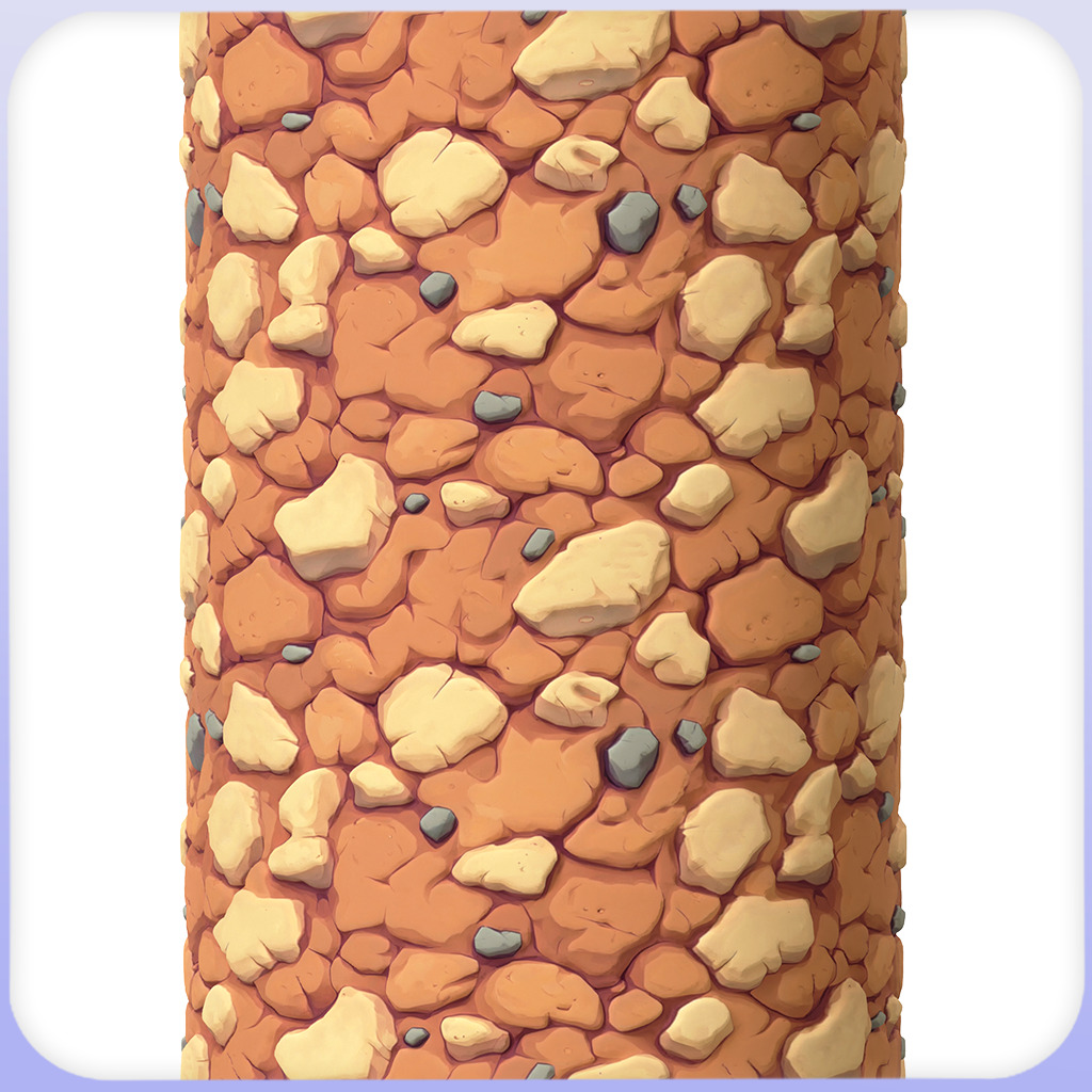 Stylized Ground Seamless Texture Texture_2