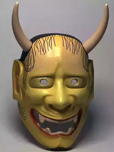 Japanese Demon Mask