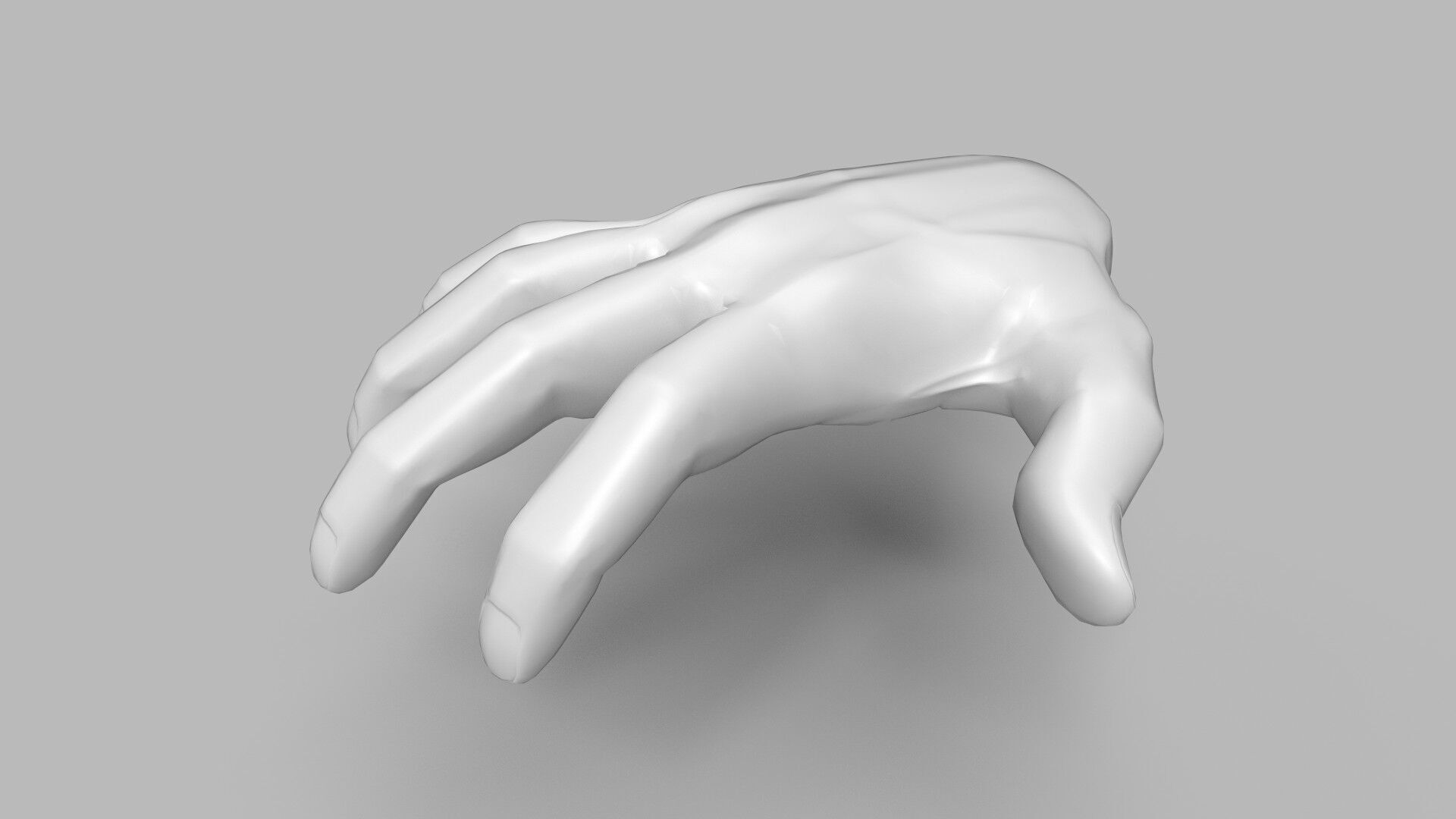 Hand CG1 3D model_6