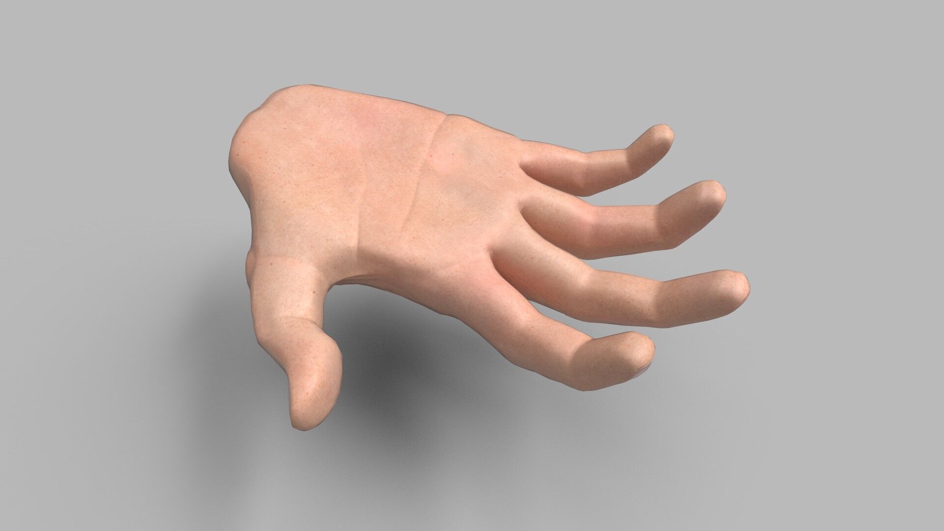 Hand CG1 3D model_4