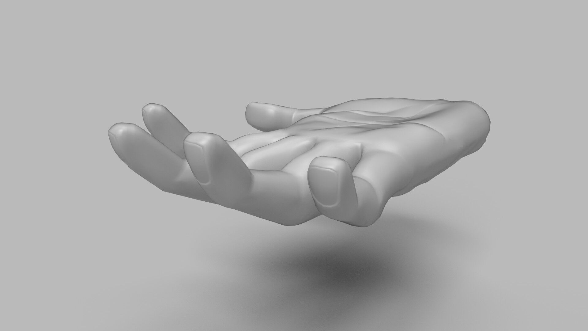 Hand CG1 3D model_7