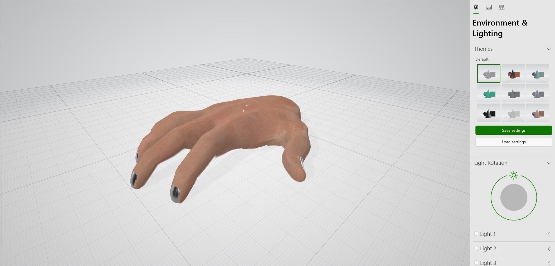 Hand CG1 3D model_18